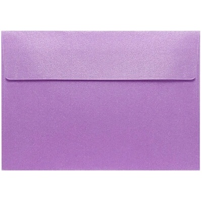 Metalická (perleťová) obálka fialová (orgovánová) C5 (162x229mm) PS