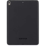 Griffin Survivor Journey Case - силиконов (TPU) удароустойчив калъф за iPad Air 3 (2019), iPad Pro 10.5 (черен)