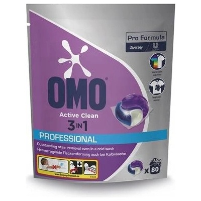 Omo Pro Formula ActiveClean 3v1 kapsle 80 PD