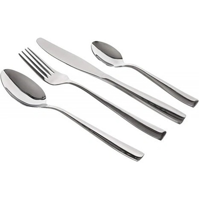 BANQUET Sada nerezových príborov s plastovou rukoväťou LINES 24 ks