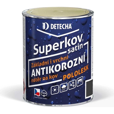 Detecha SuperKov pololesk 0,8kg Satin červenohnědý