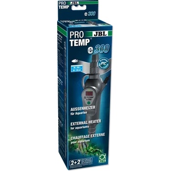 Jbl PROTEMP e300 + -Птоточен външен нагревател за пресноводни аквариуми 90-300 л