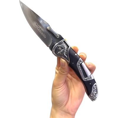 Columbia Vreckový masívny nôž MB3951 Black