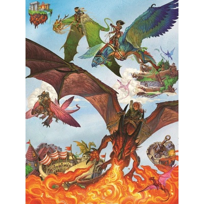 Cobble Hill Rodinné Dračí letka 400 dielov