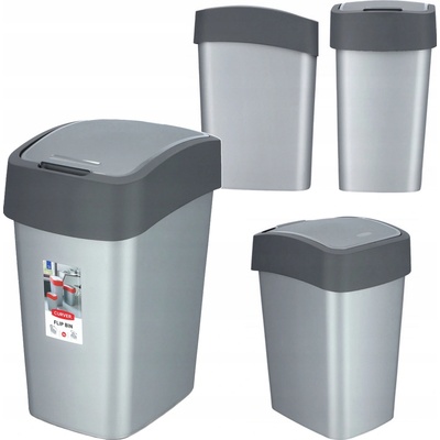 Curver Flipbin 25 l šedý 31351