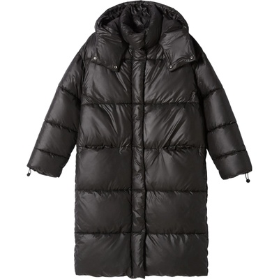 Bershka Зимно палто черно, размер XS