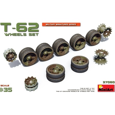 T-62 Wheels Set MiniArt 1:35