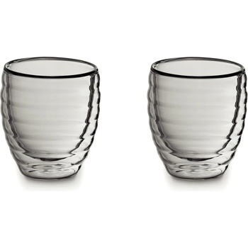 Kela (Германия) Комплект kela cesena от 2 бр. двустенни стъклени чаши - 80 мл (kela 12410)