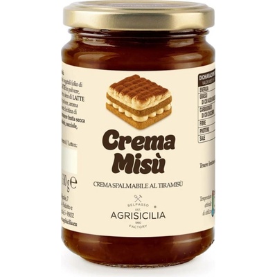 Agrisicilia Crema Misù tiramisu nátierka 350 g