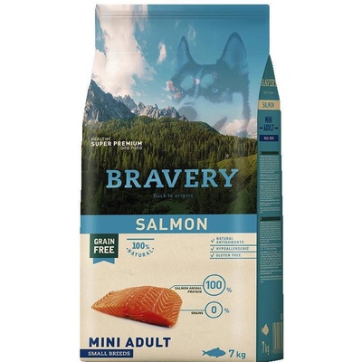 Bravery Adult mini Salmon 7 kg