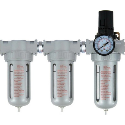 KolorTech™ Jednotka úpravy vzduchu: 3 x filter + regulátor tlaku vzduchu: 1/2"