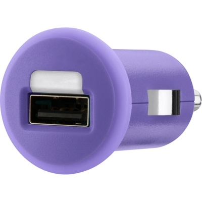 Belkin Зарядно за кола за мобилни тeлефони - Belkin Mixit Car Charger 1Amp (лилав) (F8j018cwPUR)