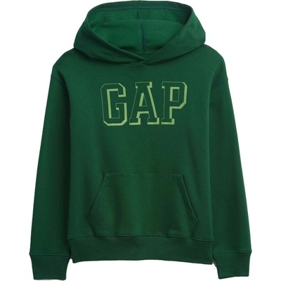 GAP V-FRCH Logo Po Dropshadow tmavo zelená