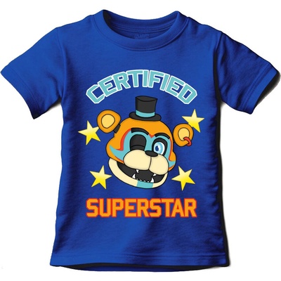 Tričko FNAF Certified Superstar FNAF