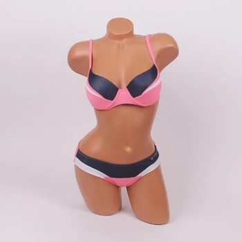 Image 1 of Нежен бански в розово с бикина