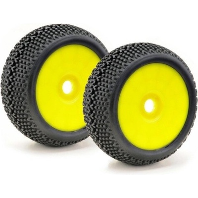 Absima Pneu Absima 1:8 buggy nalepené včetně disku žluté balení 2ks