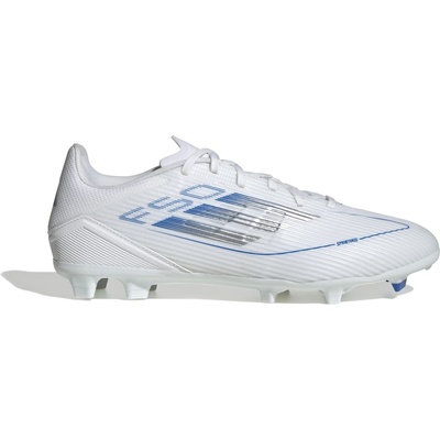 Adidas Футболни бутонки Adidas F50 League Adults Firm Ground Football Boots - White/Silver