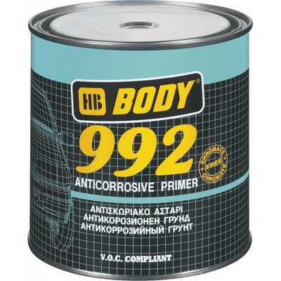HB BODY 992 antikorozní základová farba šedá 1kg