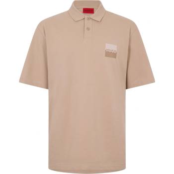 Boss Мъжка блуза с яка Boss Dusplity 10269696 01 Polo Shirt Mens - Medium Beige