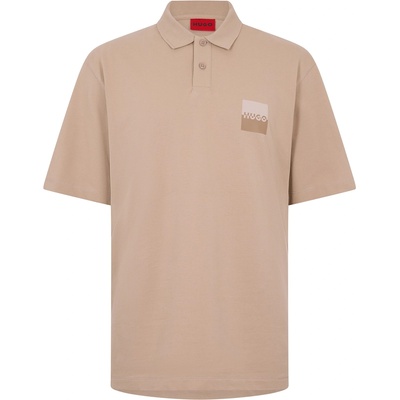 Boss Мъжка блуза с яка Boss Dusplity 10269696 01 Polo Shirt Mens - Medium Beige