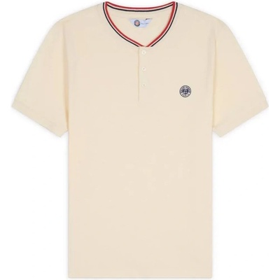 Roland Garros Steve polo T-Shirt Béžový