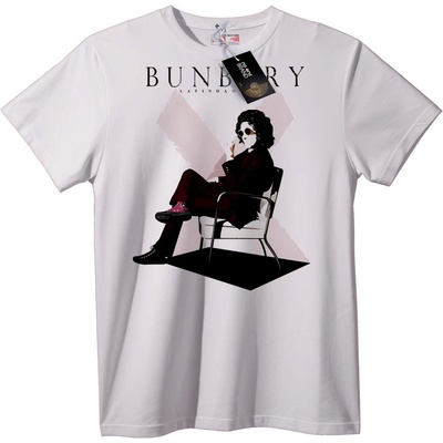 NOONEBRAND Тениска Заешки Череп - 5XL, Black