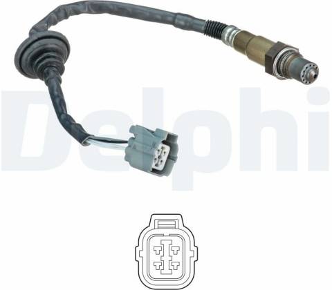 Lambda sonda DELPHI ES20637-12B1 (ES2063712B1)