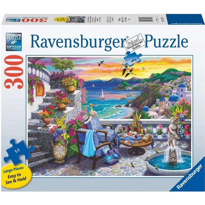 RAVENSBURGER Západ slunce nad Santorini XXL 300 dielov