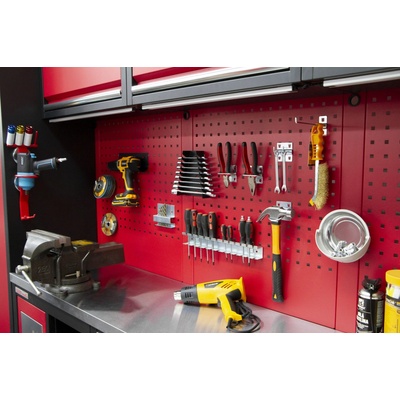 AHProfi Děrovaná závěsná deska 614,5 x 1052 x 24 mm PROFI RED - RWGB1324