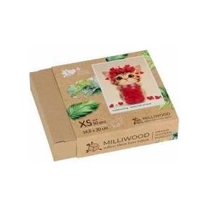 McQ by Alexander McQueen Alexander Wooden Puzzle Milliwood - Celebrating Kitten Full of Love 50 pieces