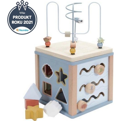 Little Dutch aktivní kostka new blue