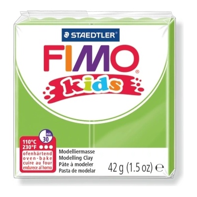 FIMO Полимерна глина Staedtler Fimo Kids, 42g, свзел. 51 (23848-А-СВЗЕЛЕН)