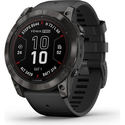 Garmin Fenix 7X Pro Sapphire Solar Carbon Gray DLC Titanium 010-02778-11