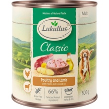 Lukullus Adult kačacie a teľacie 6 x 800 g