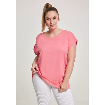 Urban Classics Дамска розова тениска Urban Classics pinkgrapefruitUB-TB771-01708 - Розов, размер S