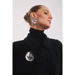 BERRIES обици дамски Oyster Maxi Earrings (KMI002)