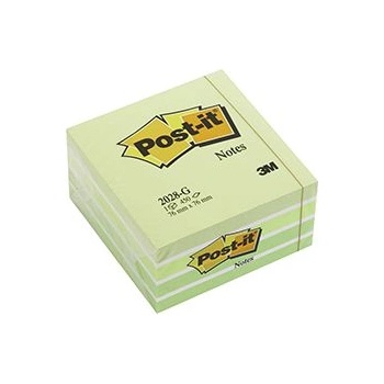 Image 1 of Post-it Куб с цветни листчета 76x76мм. зелен