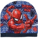 SpiderMan čepice Spiderman modrý lem