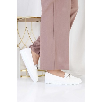 Cathay moda Perleťové mokasíny 8020-4WH