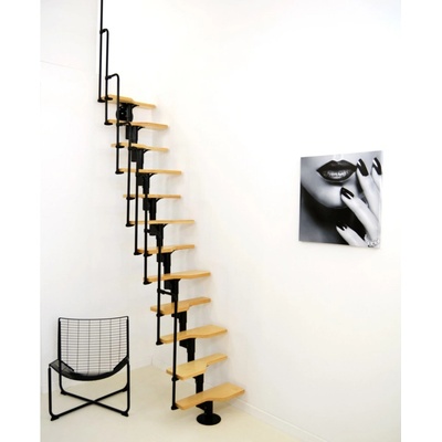 Minka Twister Black Mlynářské schody dřevo buk pro výšku do 294cm – Hledejceny.cz