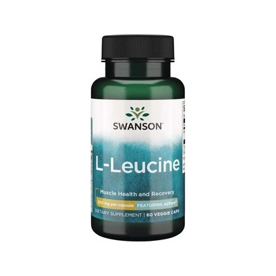 Swanson AjiPure L-Leucine Pharmaceutical Grade 60 kapsúl 500 mg