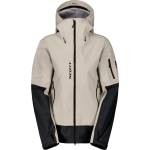 Scott Дамско ски яке Scott Women's Jacket Explorair GTX 3L Ski jacket - Dust White / Black (104-6263-0113)
