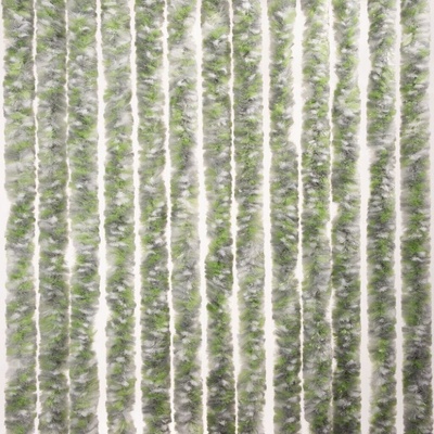 Dekoratívny záves proti hmyzu na dvere karavanu Brunner, 56x175 cm farba zelená/sivá/biela