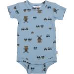 Joha Детско ежедневно термо бельо Joha Kid's 6623 Body S/S Everyday base layer - Blue Wind Mill - размер 50 (EU) (714-1371-0111)