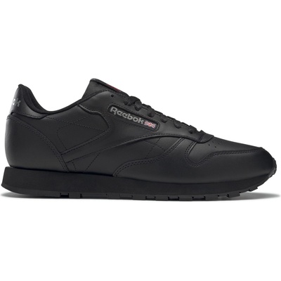 Reebok Мъжки маратонки Reebok Classic Leather Mens Trainers - Black