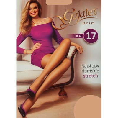 Gajatex-Prim STRETCH 17 DEN stretchové punčochové kalhoty TĚLOVÁ STŘEDNÍ