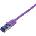 LogiLink Patch cable S/FTP Cat. 6a 7.5m, Purple, Flex (C6A089S)
