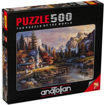 Anatolian Пъзел Anatolian от 500 части - Къща в долината, Джеймс Лий (P3533)