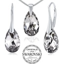 Set strieborných šperkov Argent kvapka so Swarovski Crystals LSW181