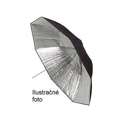 HELIOS dáždnik strieborný 60 cm
